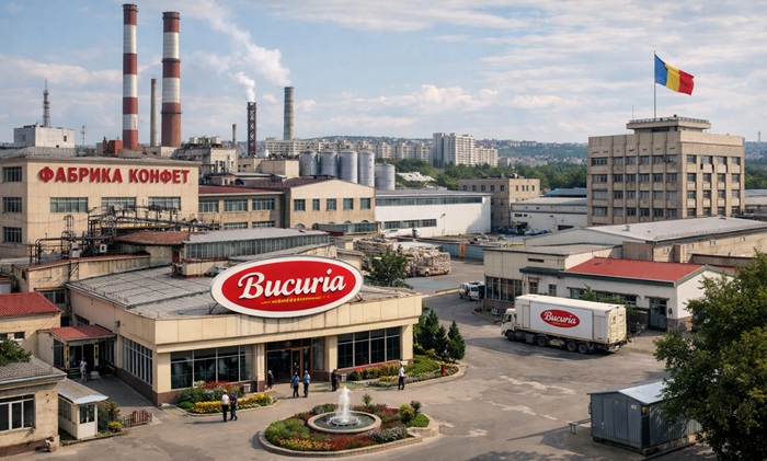 🍬 Istoria fabricii Bucuria – Chișinău
