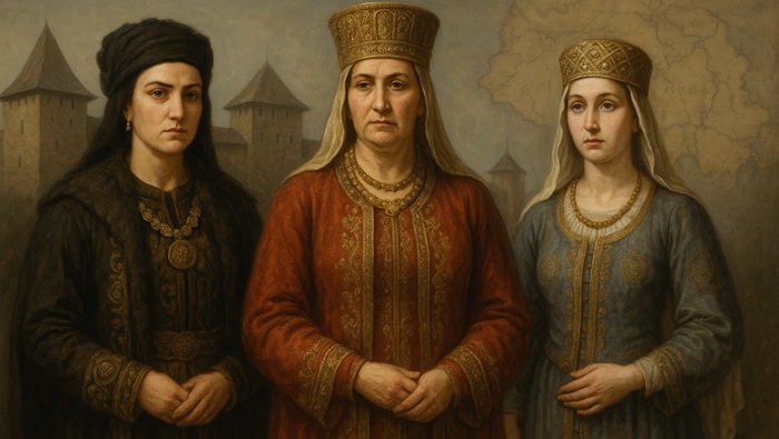 Femeile puternice ale Moldovei: Chiajna, Ecaterina, Ruxandra