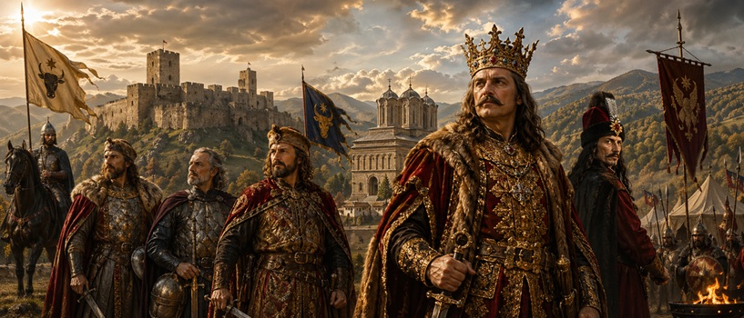 Domnitorii Moldovei și ai Țării Românești